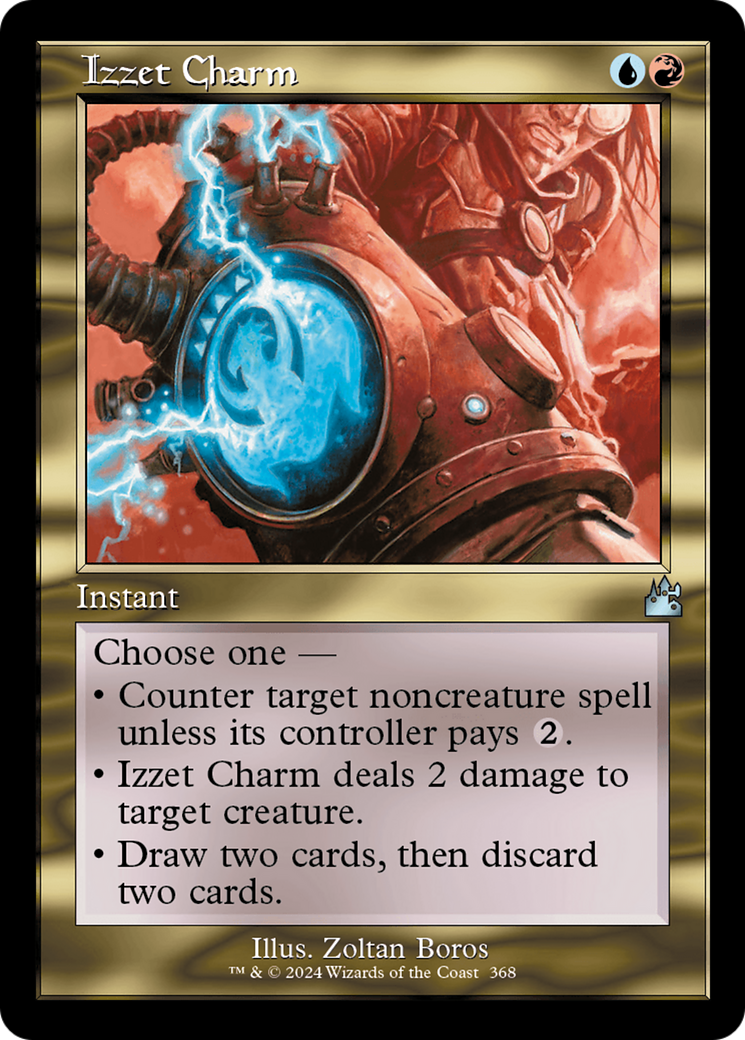 Izzet Charm (Retro Frame) [Ravnica Remastered] | Red Riot Games CA