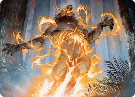 Burn the Accursed Art Card [Innistrad: Midnight Hunt Art Series] | Red Riot Games CA