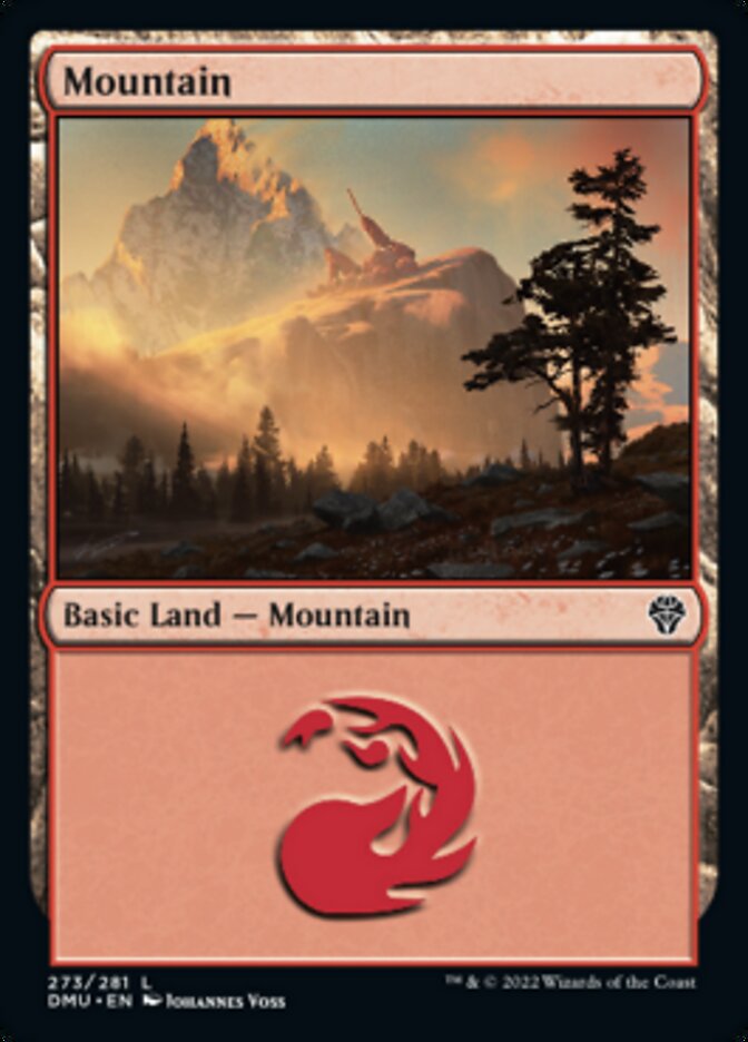 Mountain (273) [Dominaria United] | Red Riot Games CA