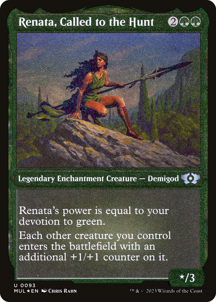 Renata, Called to the Hunt (Foil Etched) [Multiverse Legends] | Red Riot Games CA