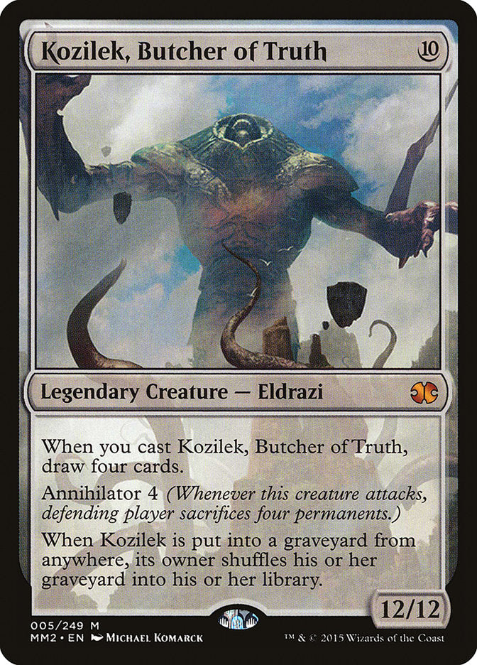 Kozilek, Butcher of Truth [Modern Masters 2015] | Red Riot Games CA