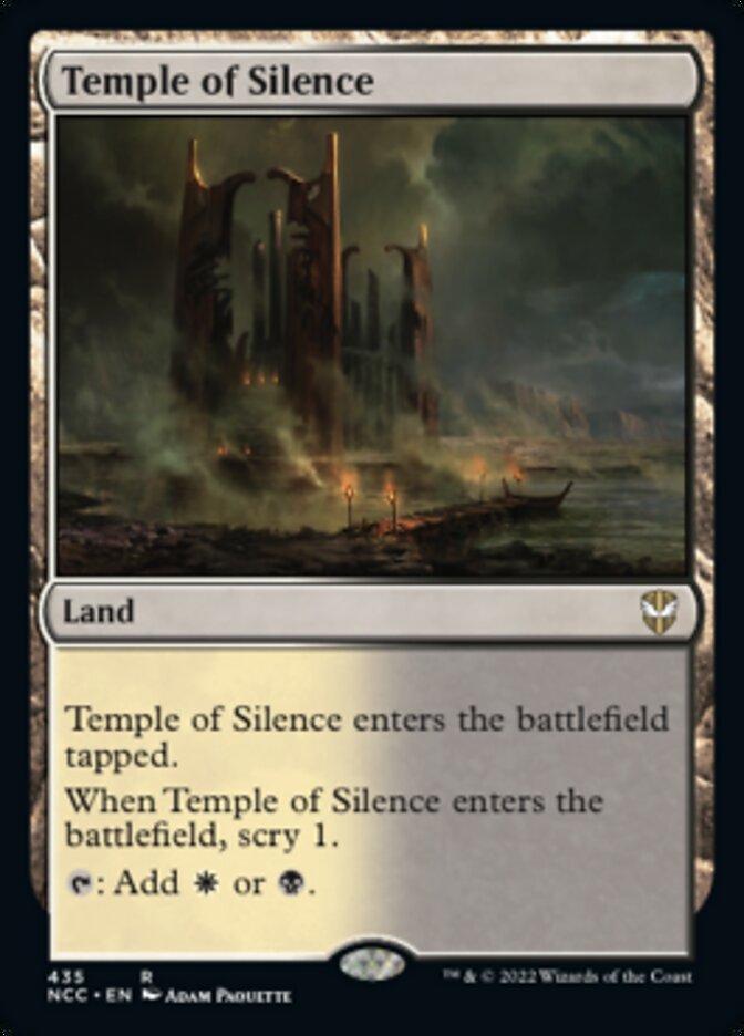 Temple of Silence [Streets of New Capenna Commander] | Red Riot Games CA