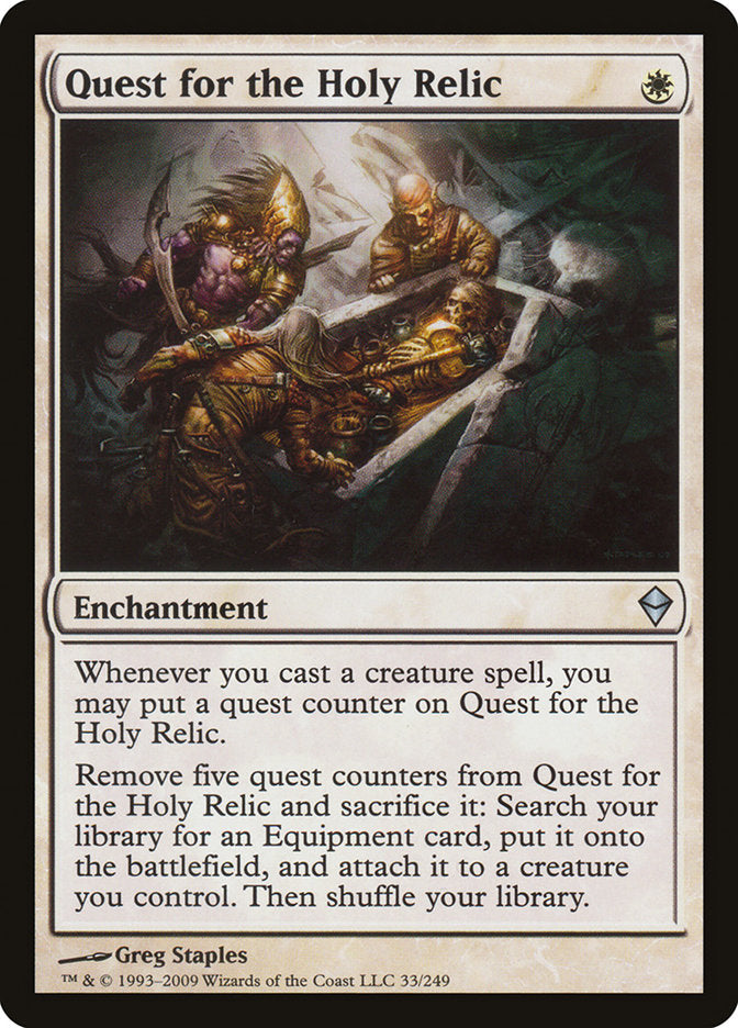 Quest for the Holy Relic [Zendikar] | Red Riot Games CA