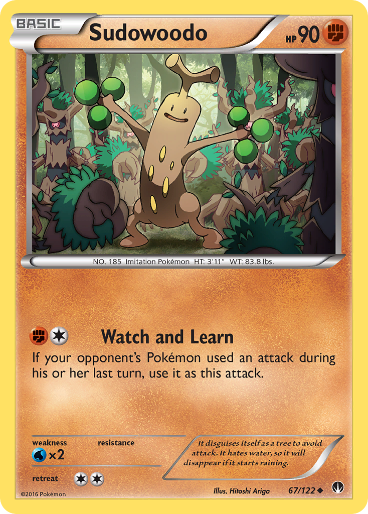 Sudowoodo (67/122) [XY: BREAKpoint] | Red Riot Games CA