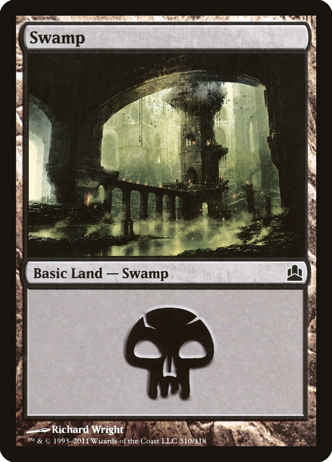 Swamp (310) [Commander 2011] | Red Riot Games CA