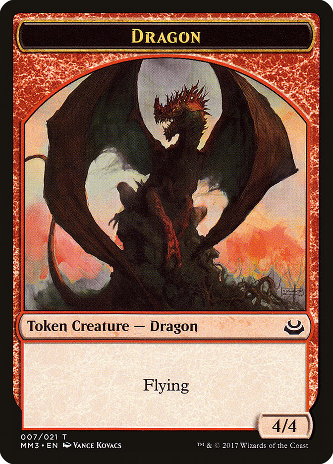 Dragon Token [Modern Masters 2017 Tokens] | Red Riot Games CA