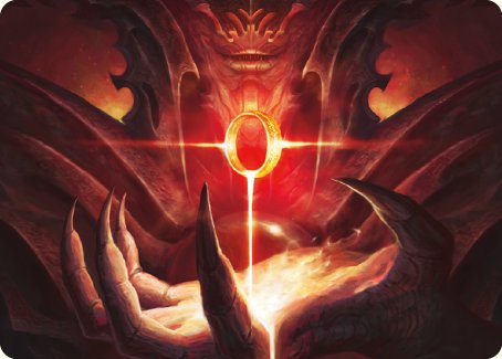 Sol Ring Art Card [The Lord of the Rings: Tales of Middle-earth Art Series] | Red Riot Games CA