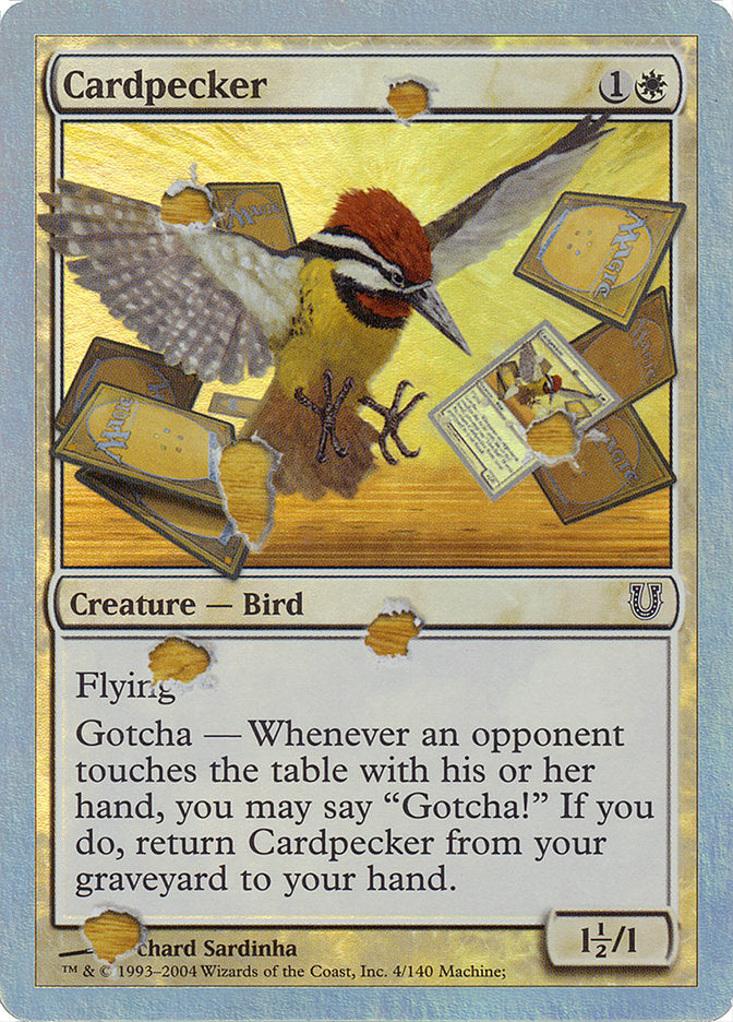 Cardpecker (Alternate Foil) [Unhinged] | Red Riot Games CA