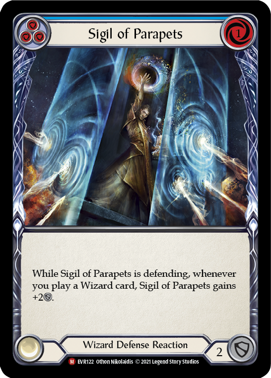 Sigil of Parapets [EVR122] (Everfest)  1st Edition Normal | Red Riot Games CA
