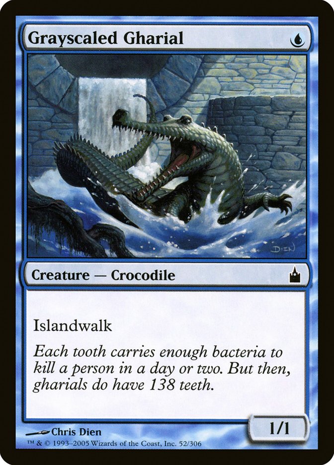 Grayscaled Gharial [Ravnica: City of Guilds] | Red Riot Games CA