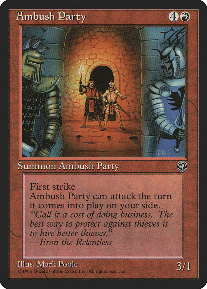 Ambush Party (Eron Flavor Text) [Homelands] | Red Riot Games CA