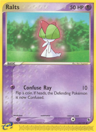 Ralts (66/109) [EX: Ruby & Sapphire] | Red Riot Games CA
