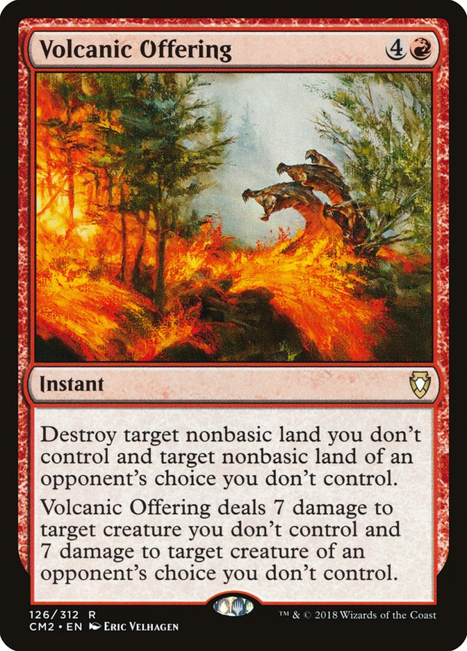 Volcanic Offering [Commander Anthology Volume II] | Red Riot Games CA