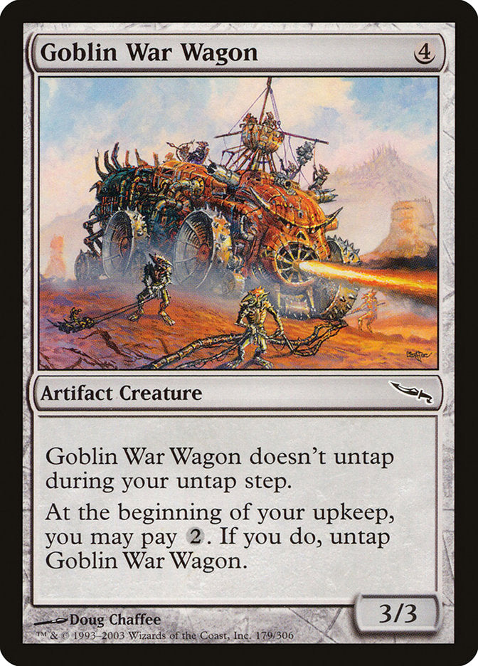 Goblin War Wagon [Mirrodin] | Red Riot Games CA