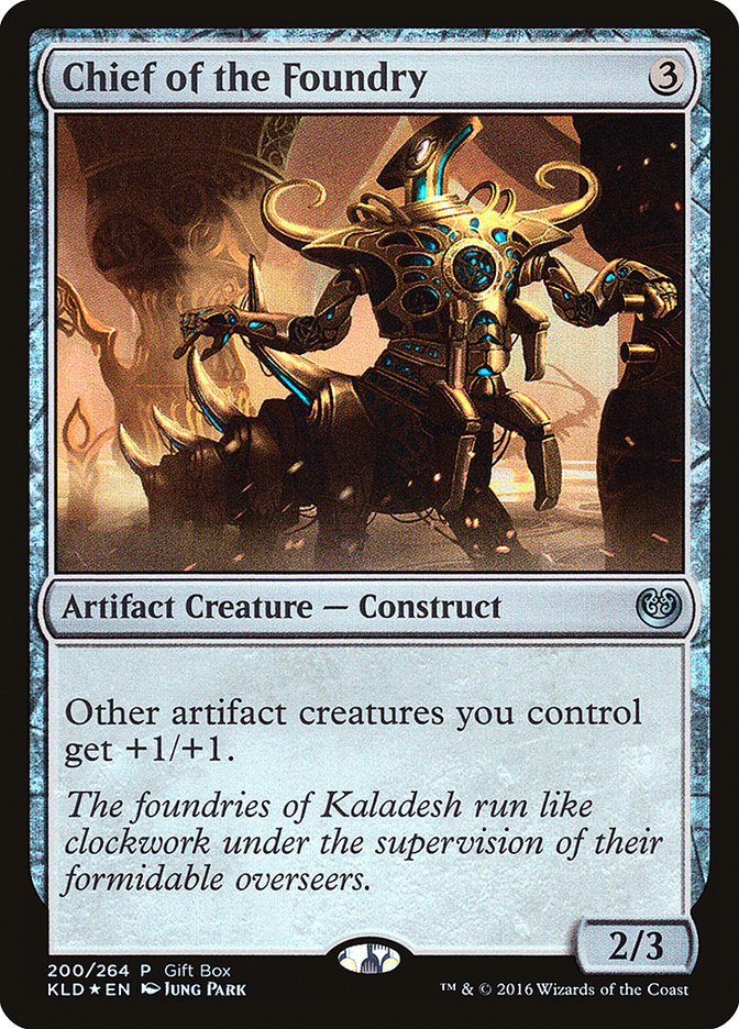 Chief of the Foundry (Gift Pack) [Kaladesh Promos] | Red Riot Games CA