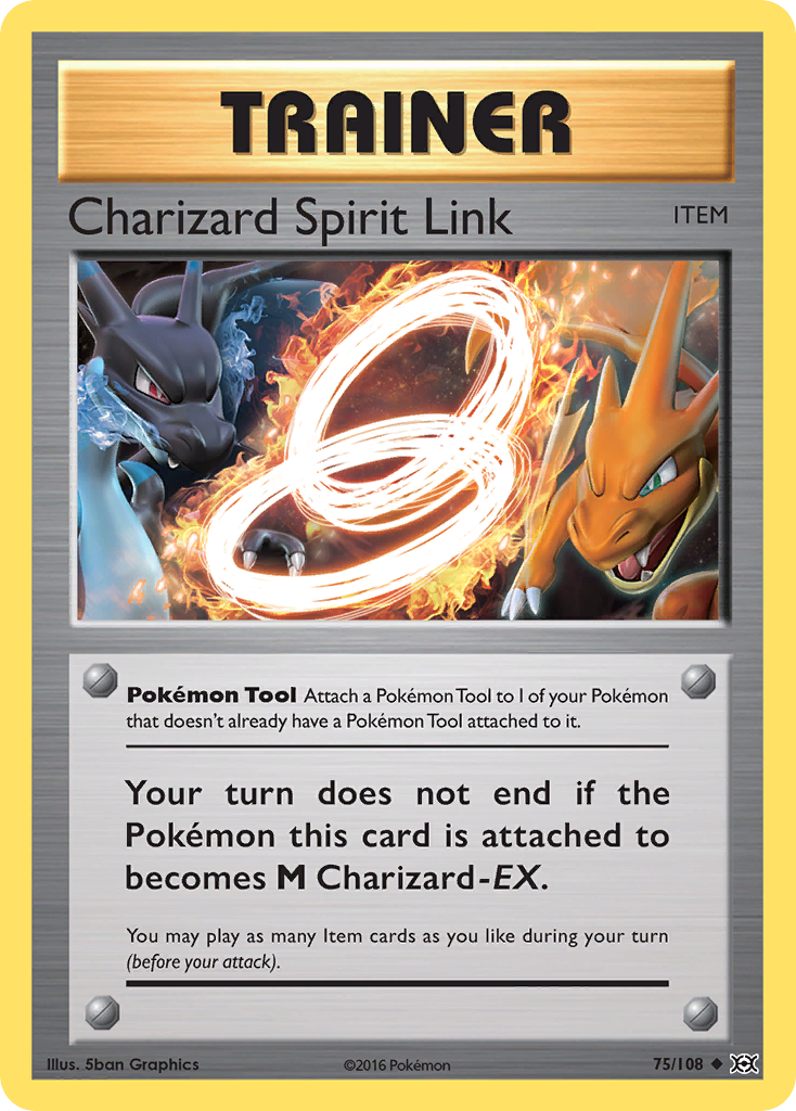 Charizard Spirit Link (75/108) [XY: Evolutions] | Red Riot Games CA