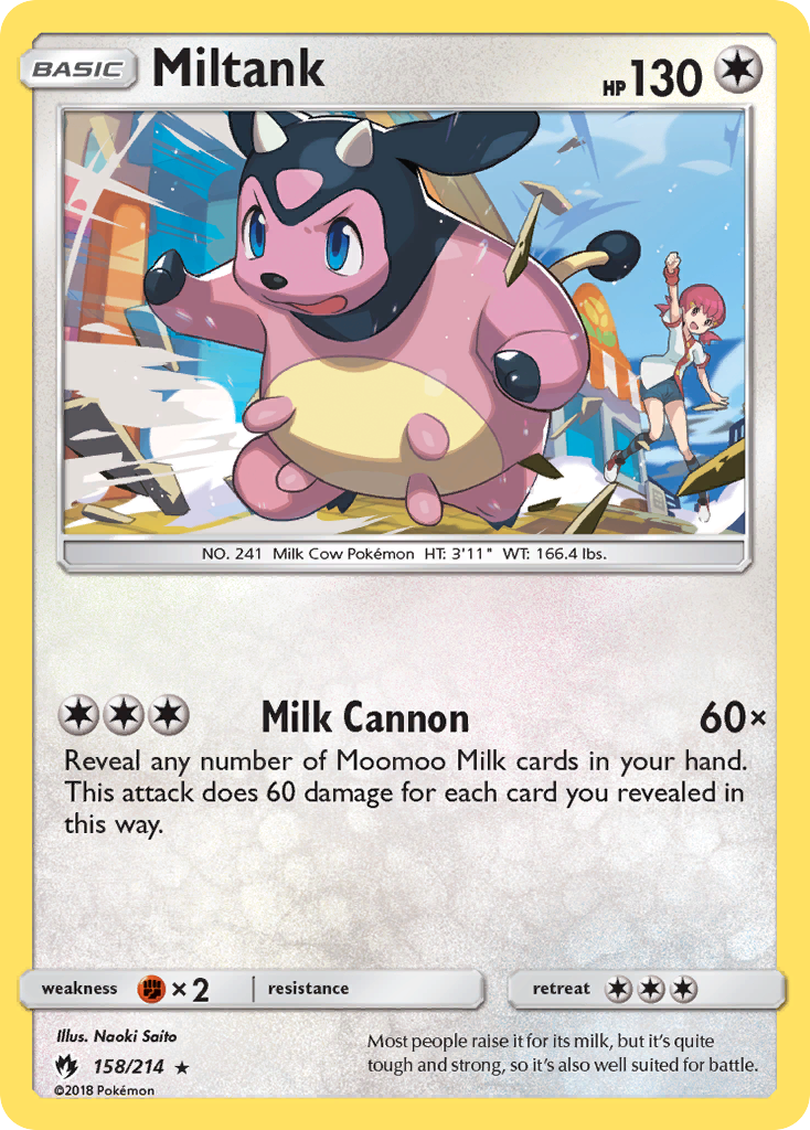 Miltank (158/214) [Sun & Moon: Lost Thunder] | Red Riot Games CA