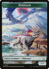 Treasure (20) // Dinosaur Double-Sided Token [March of the Machine Tokens] | Red Riot Games CA