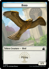 Bird // Angel (0003) Double-Sided Token [Ravnica Remastered Tokens] | Red Riot Games CA