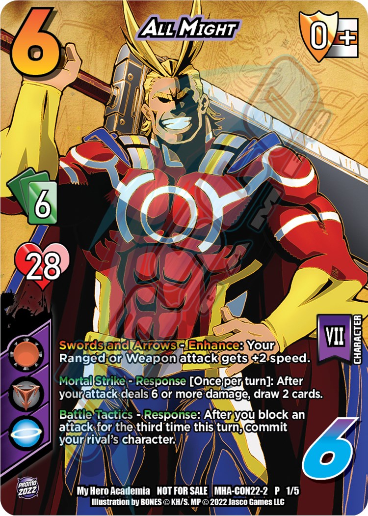 All Might (Gencon 2022) [Promo Cards]