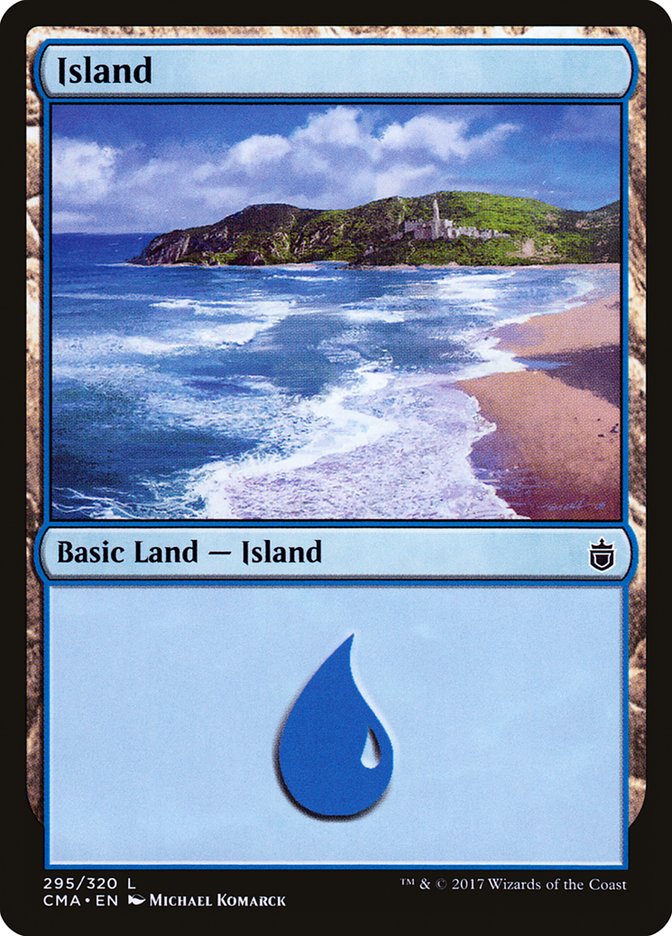 Island (295) [Commander Anthology] | Red Riot Games CA