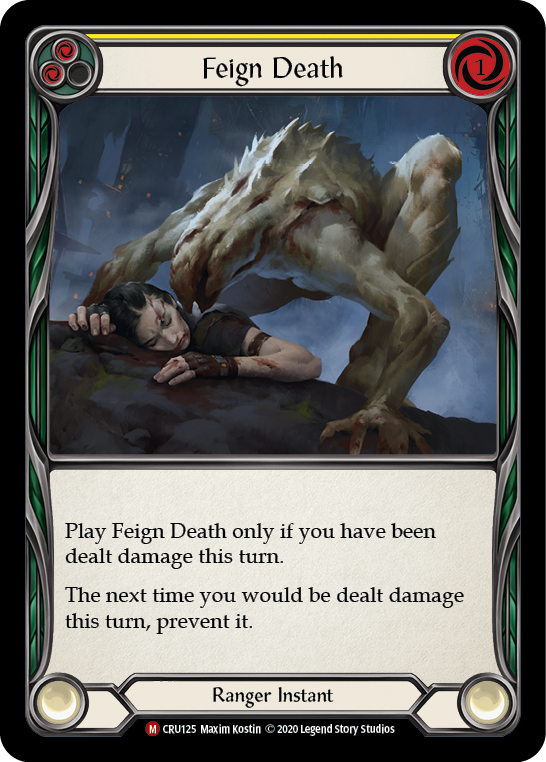 Feign Death [CRU125] (Crucible of War)  1st Edition Normal | Red Riot Games CA