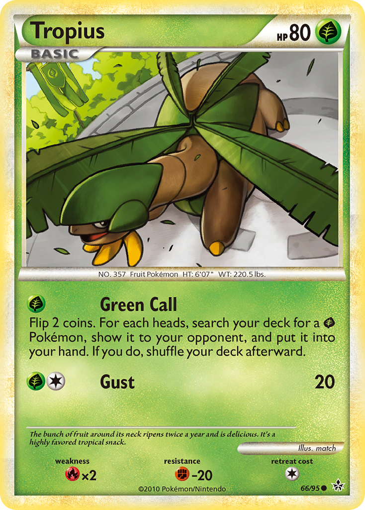 Tropius (66/95) [HeartGold & SoulSilver: Unleashed] | Red Riot Games CA