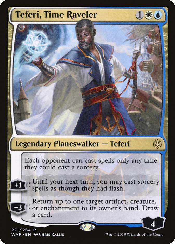 Teferi, Time Raveler [War of the Spark] | Red Riot Games CA