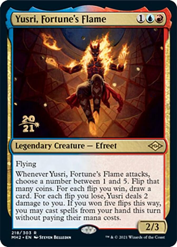 Yusri, Fortune's Flame [Modern Horizons 2 Prerelease Promos] | Red Riot Games CA