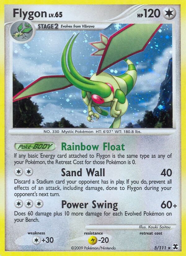 Flygon (5/111) (Theme Deck Exclusive) [Platinum: Rising Rivals] | Red Riot Games CA