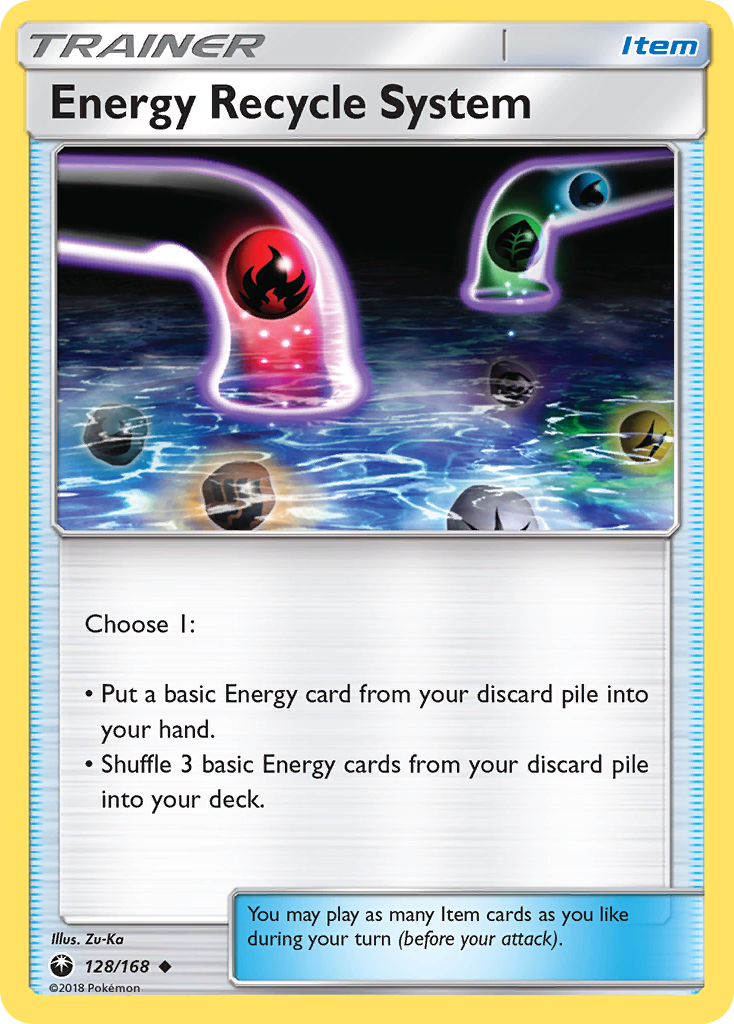 Energy Recycle System (128/168) [Sun & Moon: Celestial Storm] | Red Riot Games CA