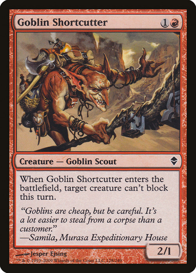 Goblin Shortcutter [Zendikar] | Red Riot Games CA