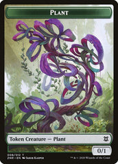 Illusion // Plant Double-Sided Token [Zendikar Rising Tokens] | Red Riot Games CA