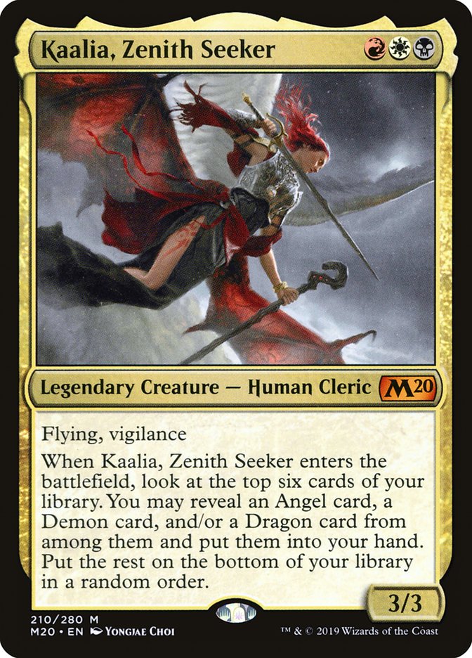 Kaalia, Zenith Seeker [Core Set 2020] | Red Riot Games CA