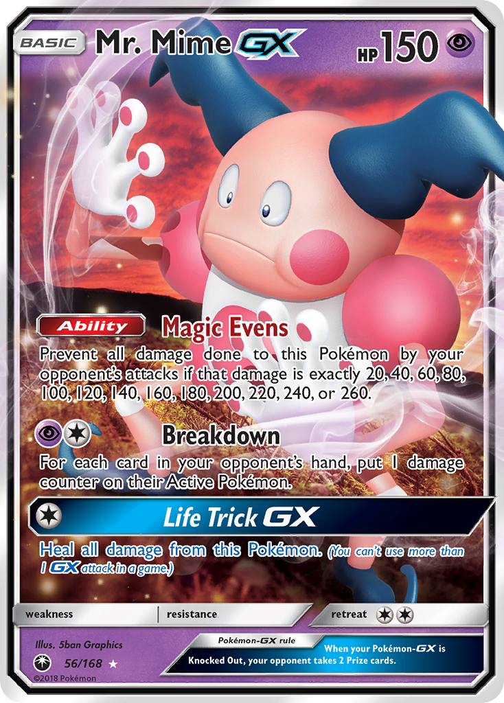 Mr. Mime GX (56/168) [Sun & Moon: Celestial Storm] | Red Riot Games CA