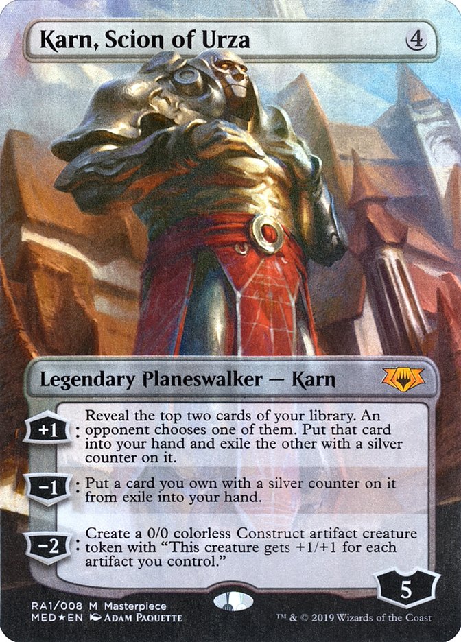 Karn, Scion of Urza [Mythic Edition] | Red Riot Games CA