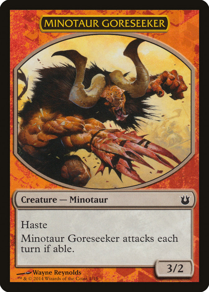 Minotaur Goreseeker [Born of the Gods Battle the Horde] | Red Riot Games CA