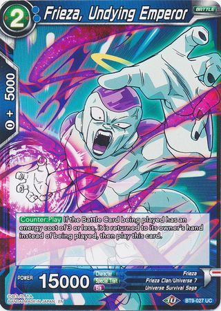 Frieza, Undying Emperor (BT9-027) [Universal Onslaught] | Red Riot Games CA