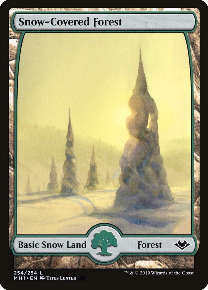 Snow-Covered Forest [Modern Horizons] | Red Riot Games CA