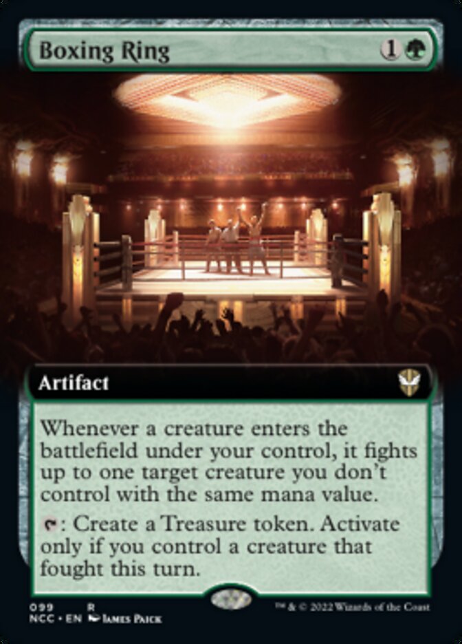 Boxing Ring (Extended Art) [Streets of New Capenna Commander] | Red Riot Games CA