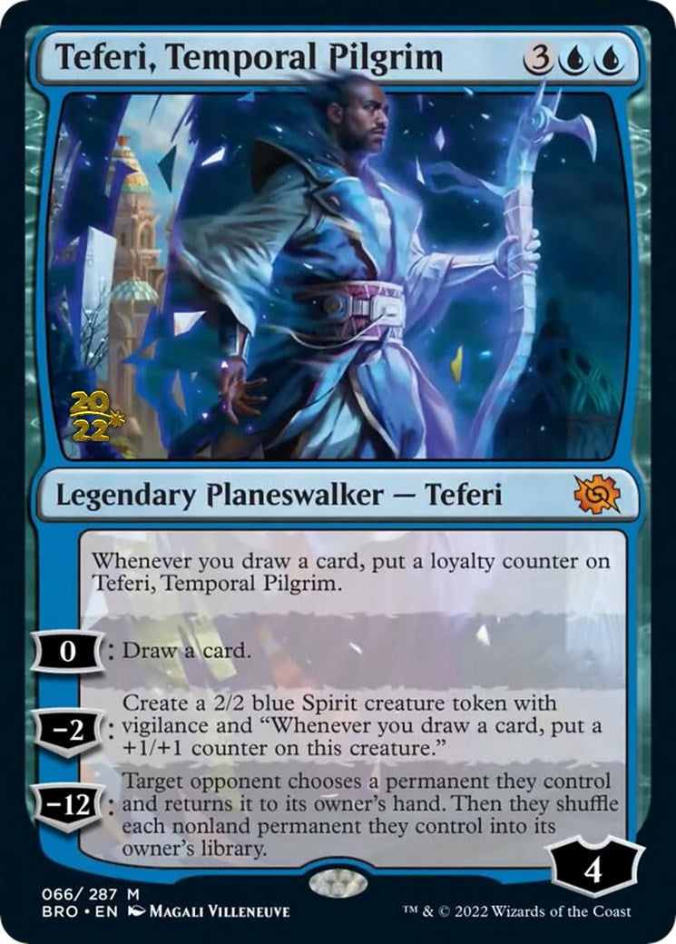 Teferi, Temporal Pilgrim [The Brothers' War Prerelease Promos] | Red Riot Games CA