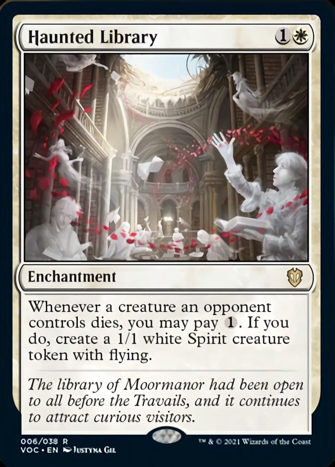 Haunted Library [Innistrad: Crimson Vow Commander] | Red Riot Games CA