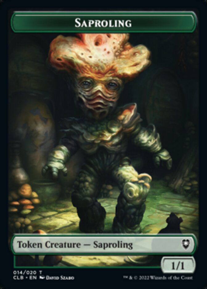 Saproling Token [Commander Legends: Battle for Baldur's Gate Tokens] | Red Riot Games CA