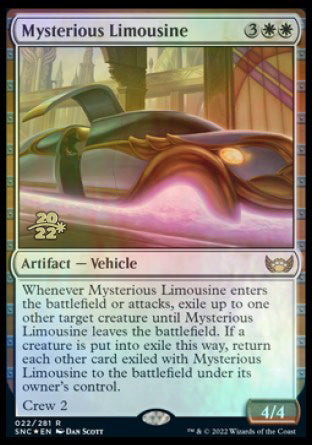 Mysterious Limousine [Streets of New Capenna Prerelease Promos] | Red Riot Games CA