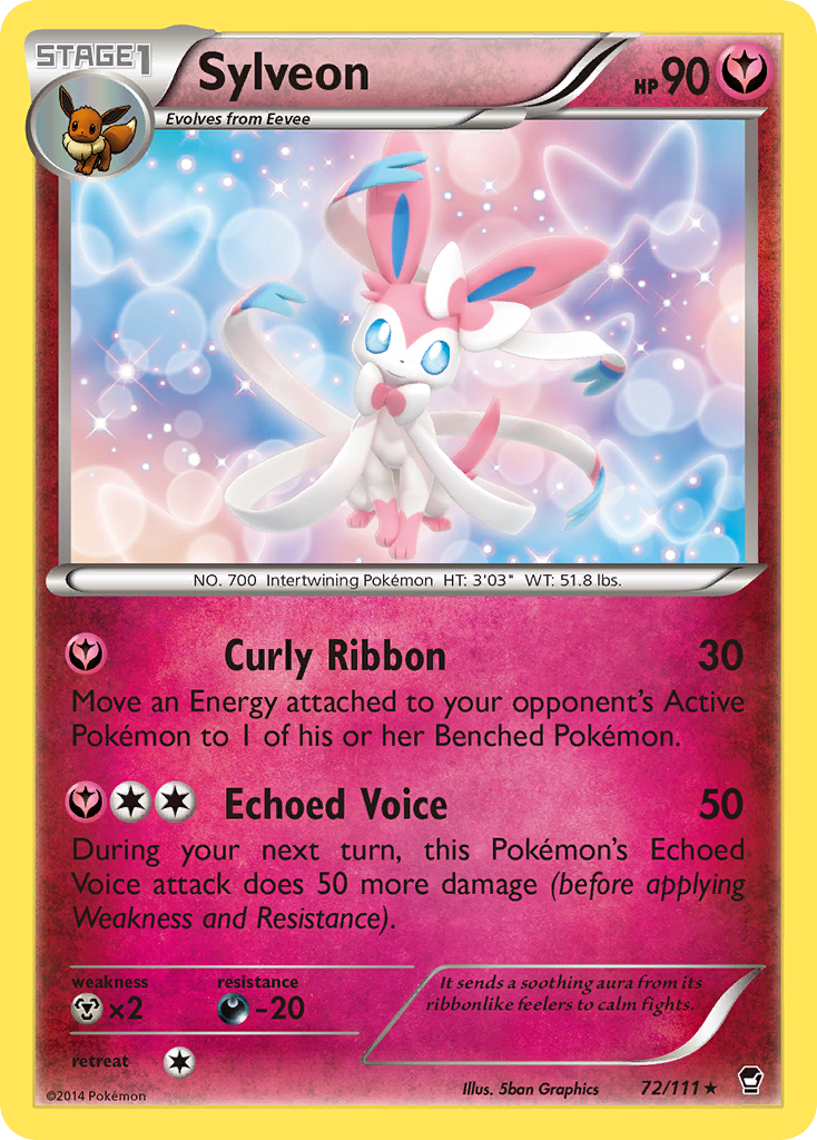 Sylveon (72/111) [XY: Furious Fists] | Red Riot Games CA