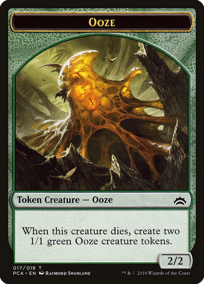Ooze Token (017/019) [Planechase Anthology Tokens] | Red Riot Games CA