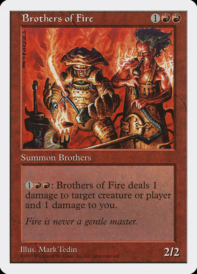 Brothers of Fire [Fifth Edition] | Red Riot Games CA