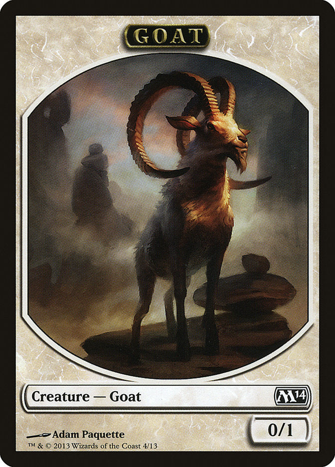 Goat Token [Magic 2014 Tokens] | Red Riot Games CA