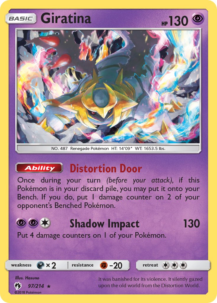 Giratina (97/214) (Theme Deck Exclusive) [Sun & Moon: Lost Thunder] | Red Riot Games CA