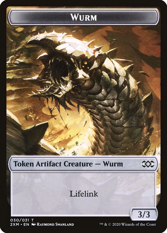 Wurm Token (030/031) [Double Masters Tokens] | Red Riot Games CA